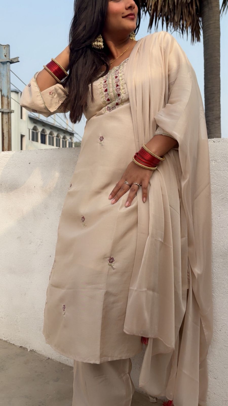 (Copy) Branded silk suit